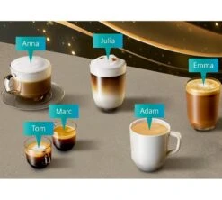 SIEMENS EQ.9+ S700 Home Connect Dark Inox TI9573X5RW Garantie 3 Ans -Meilleur Café Machines Magasin 10 profils utilisateur siemens eq9