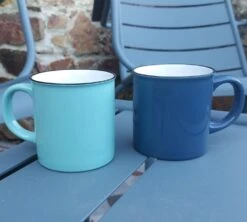 Mug Retro Bleu Canard - 250 Ml - AOC -Meilleur Café Machines Magasin 20160717 203829