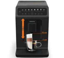 KRUPS Evidence Eco Design Black EA897B10 -Meilleur Café Machines Magasin 4 krups ea897b10 evidence eco