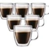 Verres Double Paroi BODUM - Bistro 6x15cl -Meilleur Café Machines Magasin 6 bistro 15cl
