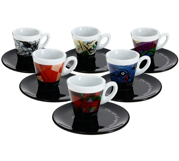 Tasses - ZICAFFE - Tasses Et Sous-tasses The Art Of Espresso 7 Cl 3 Tasses - ZICAFFE - Tasses Et Sous-tasses The Art Of Espresso 7 Cl