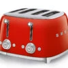 Toaster Smeg TSF03RDEU 4 Tranches Rouge -Meilleur Café Machines Magasin 74772 tsf03rdeu