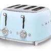 Grille-pain Smeg TSF03PBEU 4 Tranches Bleu Azur 1 Grille-pain Smeg TSF03PBEU 4 Tranches Bleu Azur -Meilleur Café Machines Magasin 74778 tsf03pbeu
