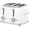 Toaster TSF03WHEU 4 Tranches Blanc - SMEG -Meilleur Café Machines Magasin 74787 tsf03wheu