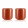 Mugs Isothermes OGO Living En Grès Paprika 20cl X2 -Meilleur Café Machines Magasin 7912115