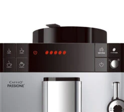 Melitta Caffeo Passione F530-101 Argent Cappuccinator -Meilleur Café Machines Magasin Melitta Passione Silver3