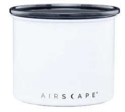 Boîte Conservatrice Inox Blanc Mat Avec Vide D'air 250g - Airscape