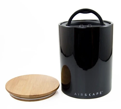 Boîte Conservatrice Céramique Noire Avec Vide D'air 500g - Airscape 5 Boîte Conservatrice Céramique Noire Avec Vide D'air 500g - Airscape – Image 3