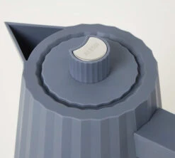 Bouilloire électrique 1L Plissé Noir MDL06/1 B - ALESSI -Meilleur Café Machines Magasin alessi bouilloire g3 2