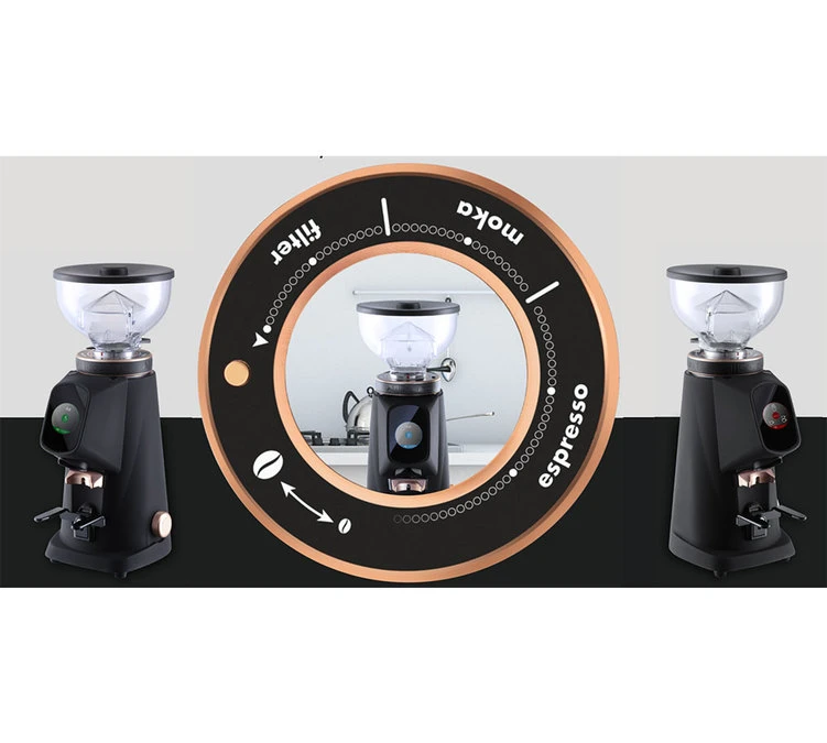 Moulin à Café FIORENZATO AllGround Chrome Effet Miroir Et Bois De Noyer Américain 6 Moulin à Café FIORENZATO AllGround Chrome Effet Miroir Et Bois De Noyer Américain – Image 4