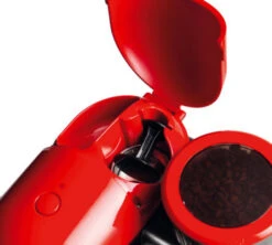 Machine Expresso Avec Broyeur ARIETE Moderna 1318 Rouge -Meilleur Café Machines Magasin ariete moderna rouge 4
