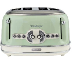 Grille Pain - Vintage 156 4 Fentes Vert- 00C015604AR0 - ARIETE -Meilleur Café Machines Magasin ariete vintage 4 vert3