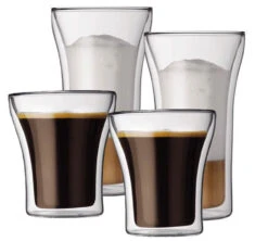 4 Verres Assam 20cl Et 40cl - Bodum