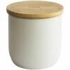 Boîte De Conservation - En Bambou Et Métal Crème 1.2L - PEBBLY -Meilleur Café Machines Magasin boite caf 12l