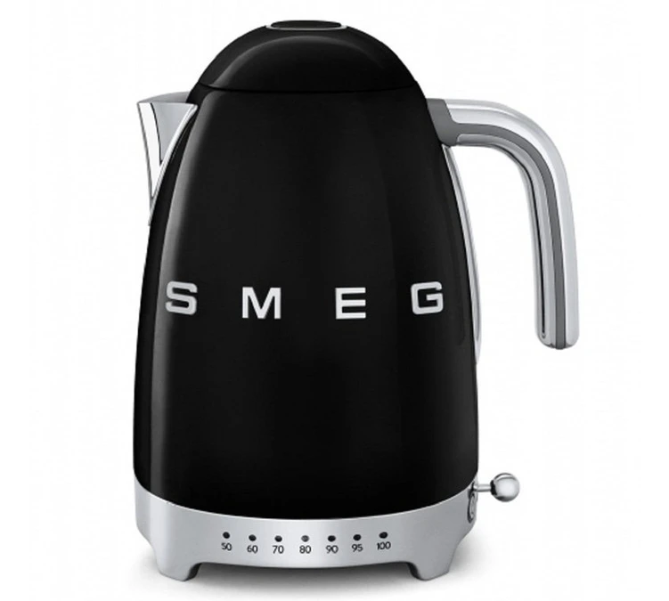 Bouilloire SMEG - Température Réglable - KLF04BLEU Noire 1,7 L + Offre Cadeau 3 Bouilloire SMEG - Température Réglable - KLF04BLEU Noire 1,7 L + Offre Cadeau