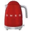 Bouilloire KLF04RDEU Temperature Réglable Rouge 1,7 L + Offre Cadeau - SMEG -Meilleur Café Machines Magasin bouil rouge smeg