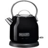 Bouilloire KitchenAid Noire - Onyx - 1.25L + Offre Cadeau -Meilleur Café Machines Magasin bouilloire noir onyx kitchenaid