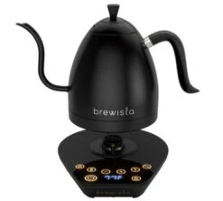Bouilloire Col De Cygne Artisan Gooseneck Black/Black 1L - Brewista -Meilleur Café Machines Magasin brewista gooseneck3 4
