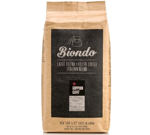 Café En Grains Biondo (torréfaction Filtre) 100% Arabica - 500g - Goppion Caffe 2 Café En Grains Biondo (torréfaction Filtre) 100% Arabica - 500g - Goppion Caffe