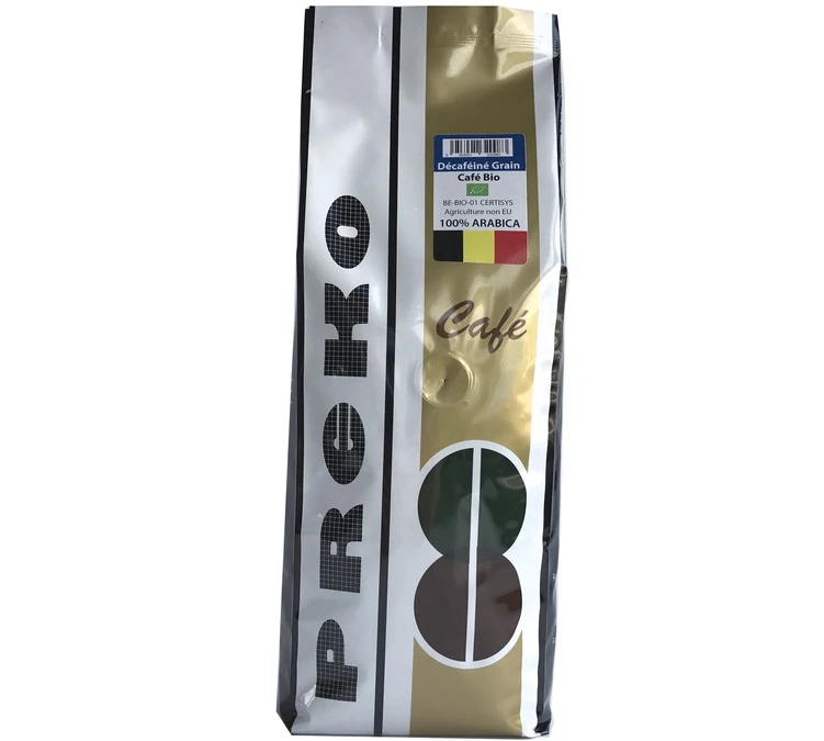 Café En Grains Preko Deca Bio - 100% Arabica - 1kg - Cafés Preko 3 Café En Grains Preko Deca Bio - 100% Arabica - 1kg - Cafés Preko