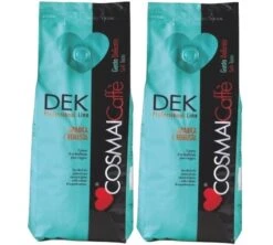 Café En Grains Dek - Arabica/Robusta - 2x500g - Cosmai Caffè
