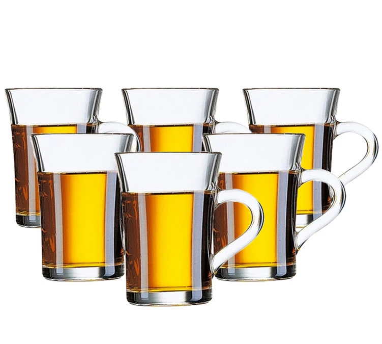 6 Verres à Thé Avec Anse 23 Cl - Café Compagnie 3 6 Verres à Thé Avec Anse 23 Cl - Café Compagnie