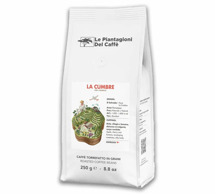 250 G- Café En Grain La Cumbre - LE PIANTAGIONI DEL CAFFE 3 250 G- Café En Grain La Cumbre - LE PIANTAGIONI DEL CAFFE