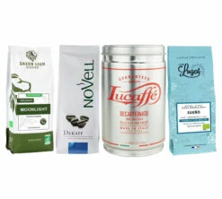 4 Cafés En Grain Décaféinés - Pack - SELECTION MAXICOFFEE