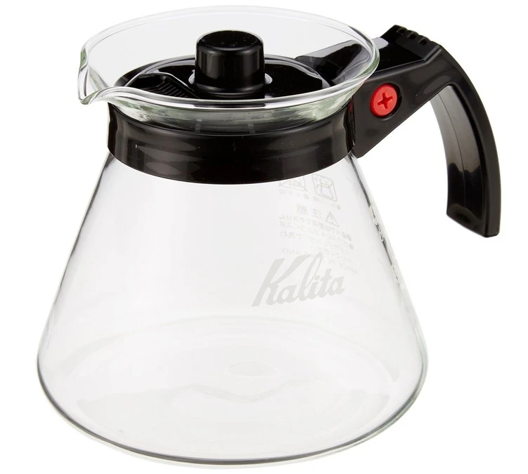 Carafe En Verre Pour Slow Coffee 30 Cl Avec Poignée En Plastique - KALITA 3 Carafe En Verre Pour Slow Coffee 30 Cl Avec Poignée En Plastique - KALITA