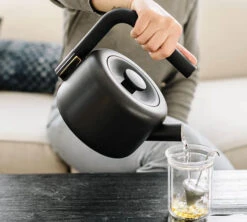 Bouilloire à Thé Clyde - Noir Mat - FELLOW -Meilleur Café Machines Magasin clyde2