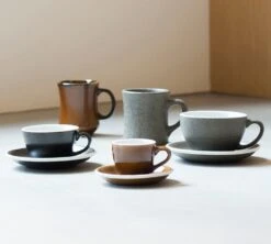 6 Tasses Espresso Et Sous-tasses Egg 8cl Gunpowder - Loveramics -Meilleur Café Machines Magasin collectiongunpow