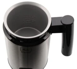 Mousseur à Lait Cremio II 1014-03 Acier Brossé - Melitta 12 Mousseur à Lait Cremio II 1014-03 Acier Brossé - Melitta -Meilleur Café Machines Magasin cremiogris2