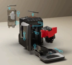 SIEMENS EQ300 - TF301E09 Noir - Garantie 3 Ans -Meilleur Café Machines Magasin dmontage siemens 2023 1