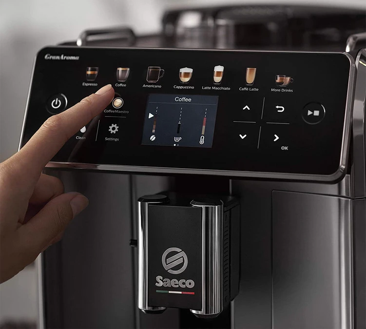 SAECO Gran Aroma SM6585/00 Métal Gris Garantie 3 Ans 8 SAECO Gran Aroma SM6585/00 Métal Gris Garantie 3 Ans – Image 6