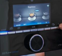 SIEMENS EQ.9+ S700 Home Connect Dark Inox TI9573X5RW Garantie 3 Ans -Meilleur Café Machines Magasin ecran mode barista siemens