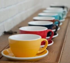 6 Tasses Cappuccino Et Sous-tasses Egg 20 Cl Black - Loveramics -Meilleur Café Machines Magasin eggcollection 16