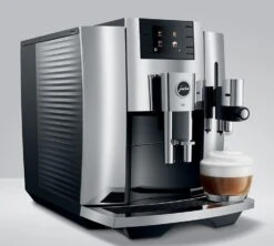 JURA E8 Chrome EB Smart Connect Offert Garantie 3 Ans -Meilleur Café Machines Magasin expresso broyeur jura e8 chrome cappuccino