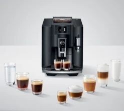 JURA E8 PianoBlack EB Smart Connect Offert Garantie 3 Ans -Meilleur Café Machines Magasin expresso broyeur jura e8 pianoblack boissons