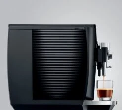 JURA E8 PianoBlack EB Smart Connect Offert Garantie 3 Ans -Meilleur Café Machines Magasin expresso broyeur jura e8 pianoblack face laterale