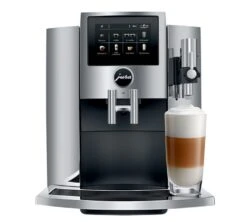 JURA S8 Chrome Smart Connect Inclus Garantie 3 Ans -Meilleur Café Machines Magasin expresso broyeur s8 chrome face