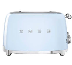 Grille-pain Smeg TSF03PBEU 4 Tranches Bleu Azur -Meilleur Café Machines Magasin face 74778 tsf03pbeu