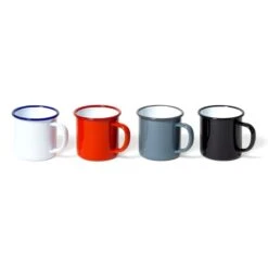 Mug Noir Charbon 35 Cl - FALCON ENAMELWARE -Meilleur Café Machines Magasin gamme pillarbox falcon enamelwear 1