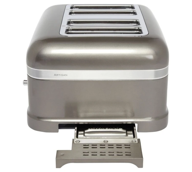 Toaster KitchenAid 5KMT4205EMS Artisan 4 Tranches Gris Etain 5 Toaster KitchenAid 5KMT4205EMS Artisan 4 Tranches Gris Etain – Image 3