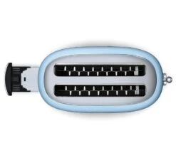 Grille-pain TSF02PBEU 4 Tranches Bleu Azur - SMEG -Meilleur Café Machines Magasin gp fente blazur smeg