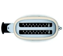 Grille-pain TSF02CREU 4 Tranches - Crème - SMEG -Meilleur Café Machines Magasin gp fente creme