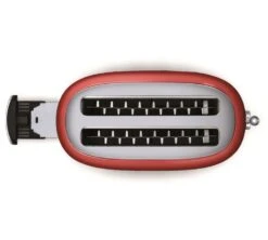 Grille-pain TSF02RDEU 4 Tranches Rouge - SMEG -Meilleur Café Machines Magasin gp fente rouge