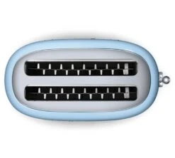 Grille-pain TSF02PBEU 4 Tranches Bleu Azur - SMEG -Meilleur Café Machines Magasin gp fentesblazu smeg