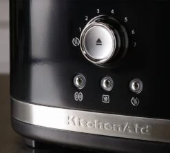 Toaster KitchenAid 5KMT2116EER Noir Onyx 2 Fentes -Meilleur Café Machines Magasin gpnoir amb