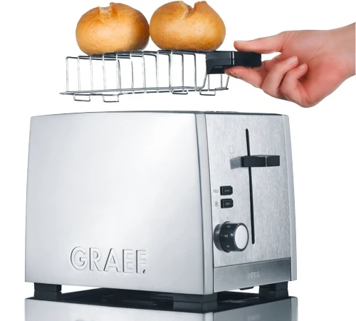 Toaster Graef TO80EU 2 Fentes Inox 5 Toaster Graef TO80EU 2 Fentes Inox – Image 3