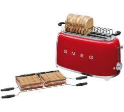 Deux Pinces SMEG Pour Grille-pain 4 Tranches Années 50 -Meilleur Café Machines Magasin grille amb 2